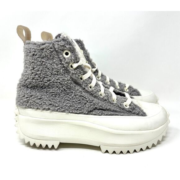 Converse Womens Run Star Hike Platform Shoes Violet One Size 6 - Picture 3 of 5